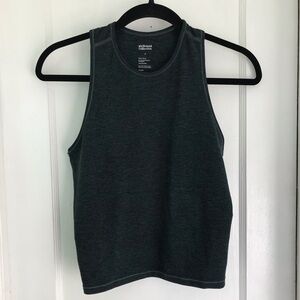 Girlfriend Collective Moss Green ReSet Tank Small
